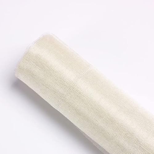 5m 10 m Tüll Rollkristall Stoff Organza Tüll Roll Spool Hochzeit Dekoration Geburtstagsfeier Babyparty Weihnachtsdekoration-Bege, 48 cm x 5m 5m 10 m Tüll Rollkristall Stoff Organza Tüll Roll Spool Hochzeit Dekoration Geburtstagsfeier Babyparty Weihnachtsdekoration-Bege, 48 cm x 5m von LOKAXXZU