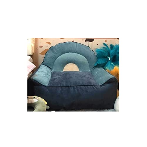 Bohnenbeutel Lazy Sofa Einzelschlafzimmer Balkonstuhl Tatami aufblasbar übergroße Sitz (Farbe: 2, Größe: Einen Größe) von LOKAXXZU