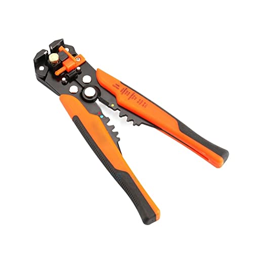 Crimper 5-in-1 Automatische Kabelabstrippmaschine, Drahtpresse, Drahtschneidemaschine, automatische Einstellung, Puffergriff, Multifunktions-Draht-Stripping-Werkzeug von LOKAXXZU