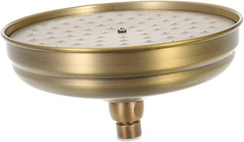 Duschkopf Badezimmer Regen Dusche Kopf Badezimmer Duschkopf Golden Badezimmer Dusche Vorräte Niederschlag Dusche Sprühung Sprühung Sprühgerät Kupfer Dusche Sprühetiere große Dusche große Dusche von LOKAXXZU