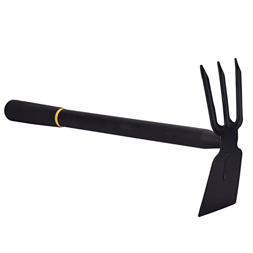 Hoe Garden Tool 2 in 1 Doppelhacke kleine Gartenwerkzeuge leistungsstarke Hacke -Scarifier -Handwerkzeug bequemer Griffstahlkopf von LOKAXXZU