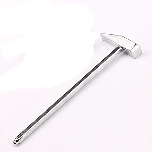 Klauenhammer-Uhr-Werkzeug Hammer Metall Weich und hartes Doppelpur-Hammer mit Gummi-Kopf-Uhr-Wartungstrom (Farbe: 4) (4) von LOKAXXZU