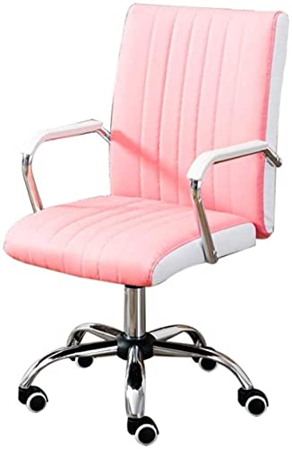 LOKAXXZU Büroraum Computerstuhl Home Office Stuhl Meeting Moderner minimalistischer Stuhl Mitarbeiter Vorsitzender Mahjong Vorsitzender Liftstuhl, Pink LOKAXXZU Büroraum Computerstuhl Home Office Stuhl Meeting Moderner minimalistischer Stuhl Mitarbeiter Vorsitzender Mahjong Vorsitzender Liftstuhl, Pink von LOKAXXZU