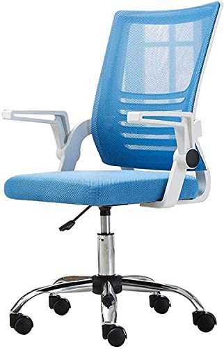 LOKAXXZU Bürostuhl Schwenkstuhl Office Stuhl, Handläufe Einstellbarer Mesh -Sitzhebe Rotation Computerstuhl Ergonomie, Blau LOKAXXZU Bürostuhl Schwenkstuhl Office Stuhl, Handläufe Einstellbarer Mesh -Sitzhebe Rotation Computerstuhl Ergonomie, Blau von LOKAXXZU