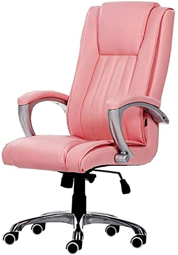 LOKAXXZU Office Chair Game Stuhl Computerstuhl Office Stuhl Doppelte Rückenstrahnen Schwenkstuhl, Pink LOKAXXZU Office Chair Game Stuhl Computerstuhl Office Stuhl Doppelte Rückenstrahnen Schwenkstuhl, Pink von LOKAXXZU