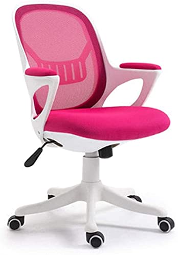 LOKAXXZU Office Chair Gaming Chair Barber Comfy Computer Stuhl Verstellbare Höhe Office Stuhl mit Chrom Basis gepolstert Schwenkstuhl, Pink LOKAXXZU Office Chair Gaming Chair Barber Comfy Computer Stuhl Verstellbare Höhe Office Stuhl mit Chrom Basis gepolstert Schwenkstuhl, Pink von LOKAXXZU