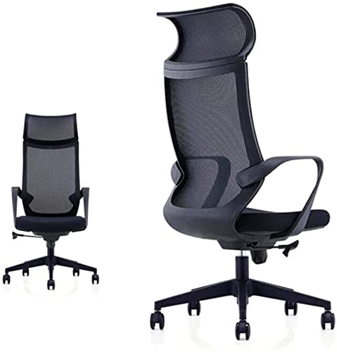 LOKAXXZU Office Stuhl Gaming Stuhl High Rücken Mesh Schreibtischstuhl mit Verstellbarer Sitzhöhe, Neigungsspannung, Lendenbetreuung und breite Kopfstütze von LOKAXXZU