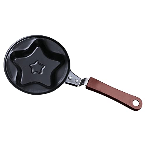 LOKAXXZU Topf Mini-Bratpfanne pochierte protable Eierpfannkuchen Rühren Omelette Haushalt kleiner Küchenkocher Kochgeschirr Frühstückswerkzeuge Wok Wok von LOKAXXZU