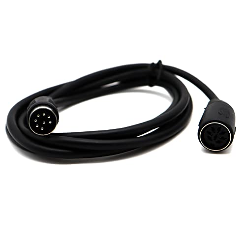 LOKEKE 8 Pin DIN MIDI Cable, 8 Pin DIN MIDI Male to Din 8-Pin Female Cable Cord Wire Audio Socket Compatible with Bang Olufsen PowerLink MK2(M to F) von LOKEKE