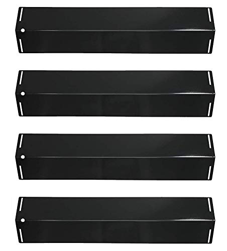 LOKHING 92151 (4-Pack) Gas Grill Ersatzteile Porzellan Stahl Heizplatte für Enders, Taino, ProfiCook, Campingaz, Char-Broil, Landmann und andere Modelle Gasgrill von LOKHING