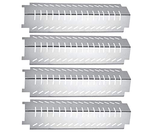 LOKHING 94011 (4-Pack) Ersatz-Gasgrill aus Edelstahl, Heizplatte, Hitzeschild, Brennerabdeckung, Verdampfer und Flavorizer Bar für die Modelle: Centro, 29,8, Costco, Thermos, Lowes von LOKHING