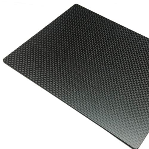 LOKIH 3K Carbon-Faser-Platte Plain Weave Matt,400x500x2.5mm von LOKIH