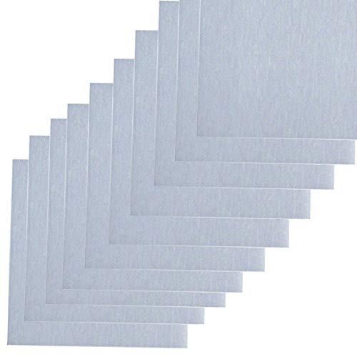 LOKIH Aluminiumoxid Keramik Isolierplatte Gute Chemische Stabilität 10Pcs,80mmx80mmx0.8mm von LOKIH