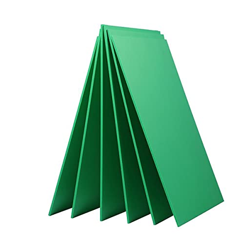 LOKIH PVC-Schaumstoffplatte Kann Alle Arten Von Heimwerkerbedürfnissen Erfüllen, Einfach Zu Erstellen,Grün,3mmx200mmx300mm(2pcs) von LOKIH