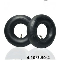 2 Stück Schlauchreifen der Serie 4.10/3.50-4 Zoll für Sackkarre, Karre, Bollerwagen, Gartenkarre, Rasenmäher, 4.10-4 Ersatzschlauch von LOKIUA