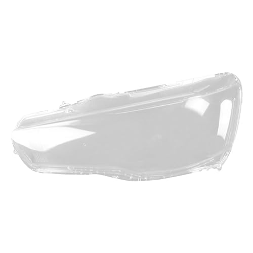 Auto Front Scheinwerfer Glas Scheinwerfer transparent lampenschirm Lampe Shell Scheinwerfer Abdeckung für Mitsubishi Lancer EX 2010-2016,A-Left von LoKori