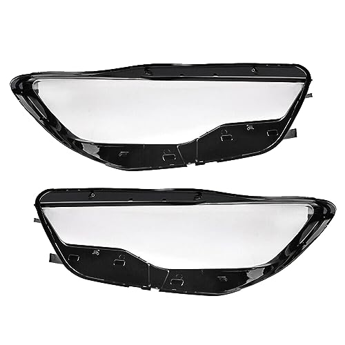 LOKORI Auto Front Scheinwerfer Glas Scheinwerfer transparent lampenschirm Lampe Shell Scheinwerfer Abdeckung für Audi A6 C7 2013-2015,C-Left and Right von LoKori