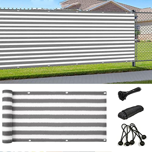 Sichtschutz Balkon Wetterfest, Balkon Abdeckung mit Ösen und Kabelbinder, Sichtschutz Windschutz Balkonverkleidung Balkonbespannung Sichtschutz für Balkongeländer, Terrasse Ga(Size:110x900cm,Color:F) Sichtschutz Balkon Wetterfest, Balkon Abdeckung mit Ösen und Kabelbinder, Sichtschutz Windschutz Balkonverkleidung Balkonbespannung Sichtschutz für Balkongeländer, Terrasse Ga(Size:110x900cm,Color:F) von HOOJUEAN