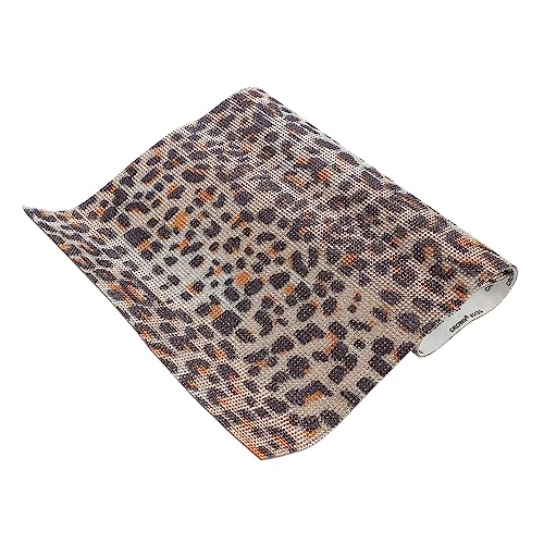 LOLIPPYY 1blatt Selbstklebende Leopard Strass Aufkleber Dekorationssticker Für Handys Tagebücher Tassen Hochtemperaturbeständig Einfache Anwendung Effekt Pack von LOLIPPYY