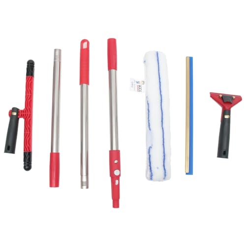 LOLIPPYY 1 Satz Fensterreinigungs Set aus Mikrofaser mit Teleskopstange Praktischer Abzieher für Fenster Dusche und Auto Flexibles Design Langlebige Materialien Einfach zu Bedienen LOLIPPYY 1 Satz Fensterreinigungs Set aus Mikrofaser mit Teleskopstange Praktischer Abzieher für Fenster Dusche und Auto Flexibles Design Langlebige Materialien Einfach zu Bedienen von LOLIPPYY