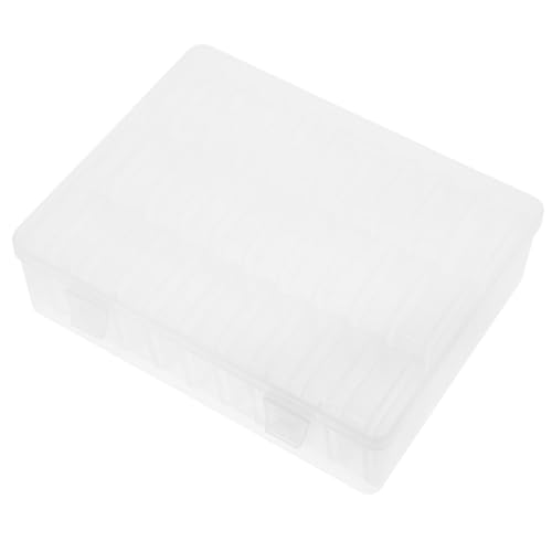 LOLIPPYY 1 Satz Transparente Aufbewahrungsbox mit Deckel für Bastelmaterialien Perlen und Schmuck Großer Organizer für Schreibtisch Reise Schmuck Aufbewahrungskoffer mit Fächern LOLIPPYY 1 Satz Transparente Aufbewahrungsbox mit Deckel für Bastelmaterialien Perlen und Schmuck Großer Organizer für Schreibtisch Reise Schmuck Aufbewahrungskoffer mit Fächern von LOLIPPYY