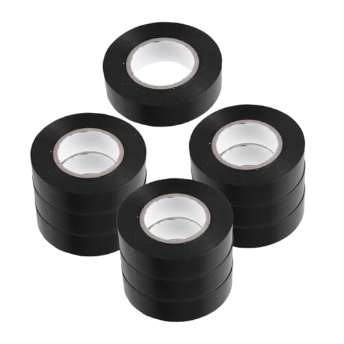 LOLIPPYY 10 Rollen Elektriker Isolierband Hochtemperatur PVC Klebeband für Auto Kabelbaum Verdrahtung Isolierung Stark Klebend Vielseitig Industrie Nutzung LOLIPPYY 10 Rollen Elektriker Isolierband Hochtemperatur PVC Klebeband für Auto Kabelbaum Verdrahtung Isolierung Stark Klebend Vielseitig Industrie Nutzung von LOLIPPYY