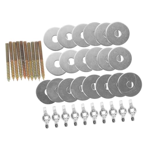 LOLIPPYY 10 Sätze Schrauben Befestigungsset Vogelkäfig Schrauben Kit für Nager Sitzstangen Hamster Fixteile Stabile Anbringung Zubehör für Wellensittich Käfig LOLIPPYY 10 Sätze Schrauben Befestigungsset Vogelkäfig Schrauben Kit für Nager Sitzstangen Hamster Fixteile Stabile Anbringung Zubehör für Wellensittich Käfig von LOLIPPYY