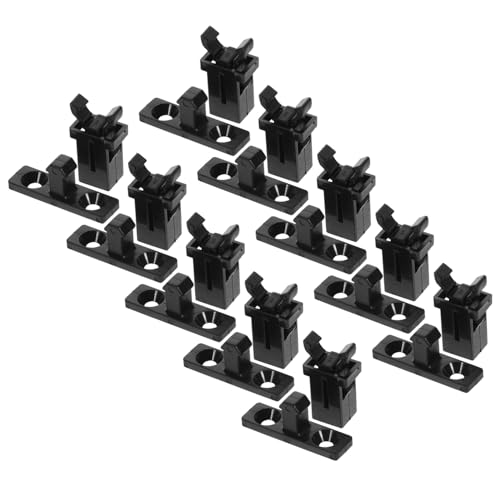 LOLIPPYY 10 Sätze Teiliges Pressverschluss Mülleimer Riegel Selbsthemmend Push Latch Ersatzteile für und Türverschluss Langlebig und Vielseitig für Haushaltsanwendungen Geeignet von LOLIPPYY