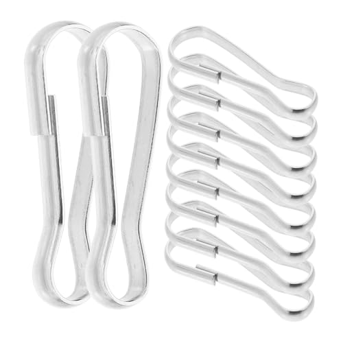 LOLIPPYY 10 Stück Edelstahl Haken Clips Karabinerhaken für Haustierhängematte Parrot Futterspielzeug Befestigung Flaggenmast Clips Robust Langlebig Einfache Anbringung LOLIPPYY 10 Stück Edelstahl Haken Clips Karabinerhaken für Haustierhängematte Parrot Futterspielzeug Befestigung Flaggenmast Clips Robust Langlebig Einfache Anbringung von LOLIPPYY