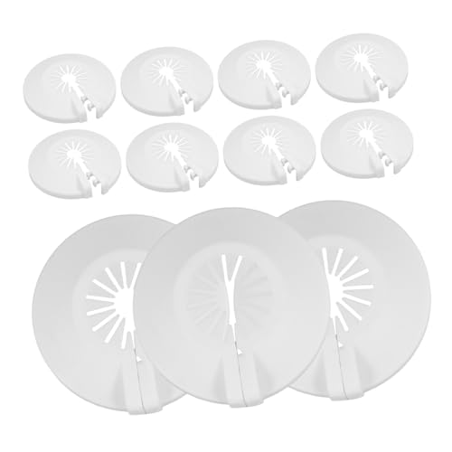 LOLIPPYY 10 Stück Feuerlöschsprinkler Abdeckplatte aus Kunststoff Wandmontierte Sprinkler Rosette Abnehmbar und Spritzwassergeschützt Verdeckt Unschöne Sprinklerköpfe LOLIPPYY 10 Stück Feuerlöschsprinkler Abdeckplatte aus Kunststoff Wandmontierte Sprinkler Rosette Abnehmbar und Spritzwassergeschützt Verdeckt Unschöne Sprinklerköpfe von LOLIPPYY