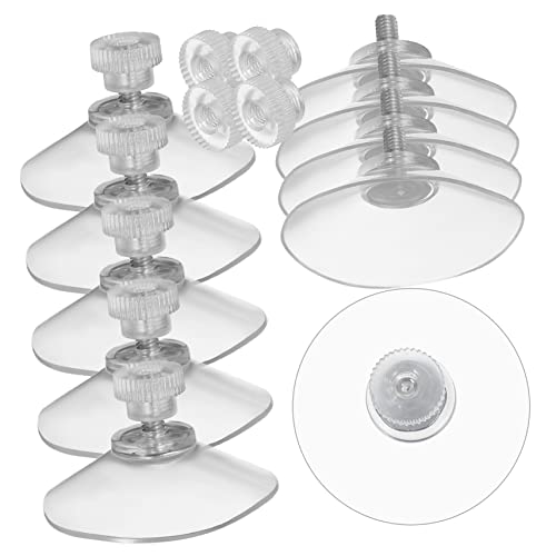 LOLIPPYY 10 Stück Saugnapf Haken Transparent Stark Ohne Bohren für Handtücher Schlüssel und Lichter PVC Material LOLIPPYY 10 Stück Saugnapf Haken Transparent Stark Ohne Bohren für Handtücher Schlüssel und Lichter PVC Material von LOLIPPYY