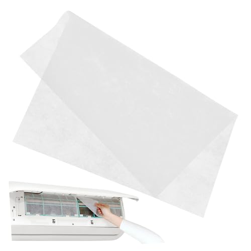 LOLIPPYY 10 Stück Teiliges Air Conditioner Strainer aus Pet Papier Zuschneidbar Selbstklebend Staubabweisend Verschleißfest Geeignet für Klimaanlagen und Geruchsreduzierend von LOLIPPYY