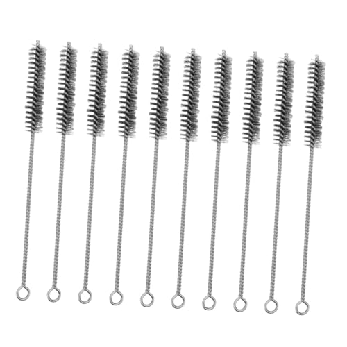 LOLIPPYY 10 Stück Teiliges Edelstahl Draht Reinigungsbürsten für Rohre und Abflüsse Flexibel und Langlebig zur Effektiven Rohrreinigung Geeignet für Enge Stellen und Schwer Zugängliche LOLIPPYY 10 Stück Teiliges Edelstahl Draht Reinigungsbürsten für Rohre und Abflüsse Flexibel und Langlebig zur Effektiven Rohrreinigung Geeignet für Enge Stellen und Schwer Zugängliche von LOLIPPYY