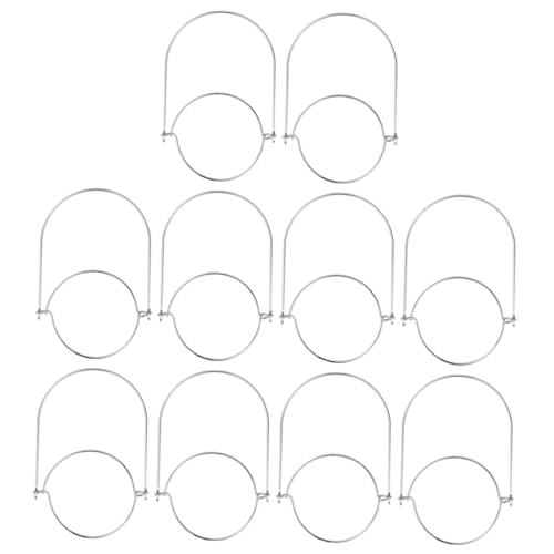 LOLIPPYY 10 Stück Teiliges Edelstahl Glasflaschen Griffe Einmachglas Aufhänger Rostfrei Einfach zu Montieren Flexibel und Sicher für Einmachgläser und Vorratsgläser LOLIPPYY 10 Stück Teiliges Edelstahl Glasflaschen Griffe Einmachglas Aufhänger Rostfrei Einfach zu Montieren Flexibel und Sicher für Einmachgläser und Vorratsgläser von LOLIPPYY