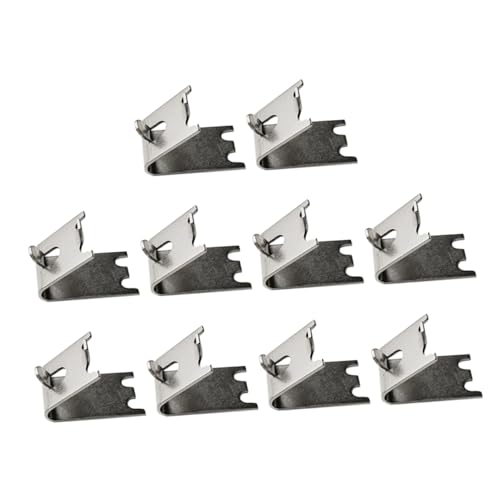 LOLIPPYY 10 Stück Teiliges Edelstahl Regalstützset für Kühlschrank Gefrierschrank Robuste Verformungsfeste Halterungen mit Gebogenem Design Einfache Montage Vielseitig Einsetzbar für LOLIPPYY 10 Stück Teiliges Edelstahl Regalstützset für Kühlschrank Gefrierschrank Robuste Verformungsfeste Halterungen mit Gebogenem Design Einfache Montage Vielseitig Einsetzbar für von LOLIPPYY