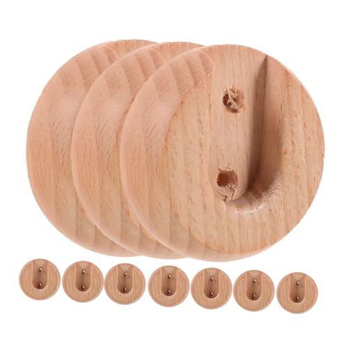 LOLIPPYY 10 Stück Teiliges Holz Kleiderstangenhalterung Garderobenstangenhalter Robust aus Buchenholz für Kleiderschrank Duschvorhangstange Vielseitig und Einfach zu Montieren LOLIPPYY 10 Stück Teiliges Holz Kleiderstangenhalterung Garderobenstangenhalter Robust aus Buchenholz für Kleiderschrank Duschvorhangstange Vielseitig und Einfach zu Montieren von LOLIPPYY