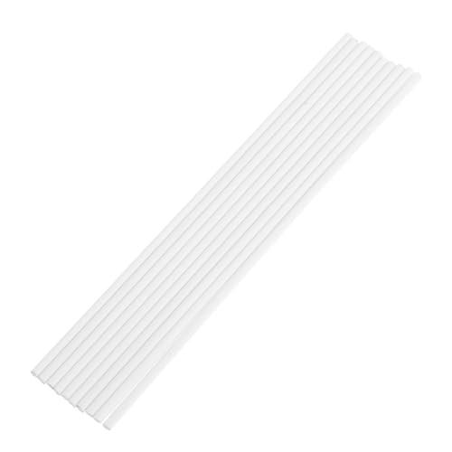 LOLIPPYY 10 Stück Teiliges Keramik Brennstäbe Hochtemperaturbeständig Aluminiumoxid Brennofen Werkzeug für Schmuck und Töpferwaren Aufhängehilfe Langlebig und Bruchfest von LOLIPPYY