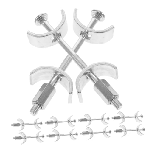 LOLIPPYY 10 Stück Teiliges Möbelverbinder Verzinktem Stahl Robuster und Langlebiger Arbeitsplattenverbinder für Sichere Tischplattenmontage Schnell zu Installieren Einsetzbar für von LOLIPPYY