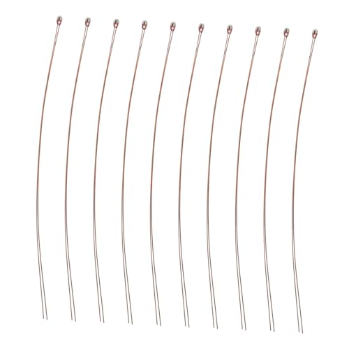 LOLIPPYY 10 Stück Teiliges Ntc Thermistor Drucker Zubehör mit Single End Glasdichtung Temperaturbereich bis Präziser Hot End Temperatursensor für Drucker LOLIPPYY 10 Stück Teiliges Ntc Thermistor Drucker Zubehör mit Single End Glasdichtung Temperaturbereich bis Präziser Hot End Temperatursensor für Drucker von LOLIPPYY