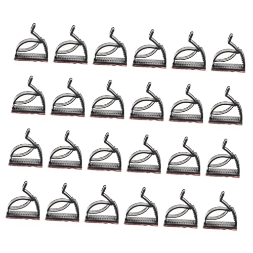 LOLIPPYY 100 Stück Teiliges Kabelclips Selbstklebend Verstellbare Drahtklammern in Drei Robuster Kabelhalter für Schreibtisch und Wand Vielseitiges Kabelmanagement zur Ordentlichen LOLIPPYY 100 Stück Teiliges Kabelclips Selbstklebend Verstellbare Drahtklammern in Drei Robuster Kabelhalter für Schreibtisch und Wand Vielseitiges Kabelmanagement zur Ordentlichen von LOLIPPYY