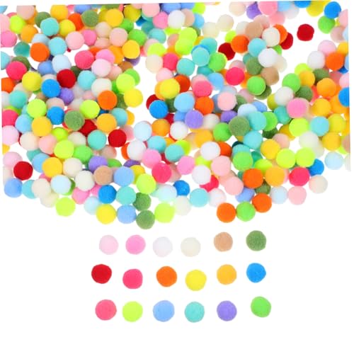 LOLIPPYY 1000 Stück Bunte Elastische Polyester Plüschbälle Kreative DIY Bastelmaterialien für Handwerk Kostüm Accessoires Vielseitig für Hüte Schals und Heimdekoration LOLIPPYY 1000 Stück Bunte Elastische Polyester Plüschbälle Kreative DIY Bastelmaterialien für Handwerk Kostüm Accessoires Vielseitig für Hüte Schals und Heimdekoration von LOLIPPYY