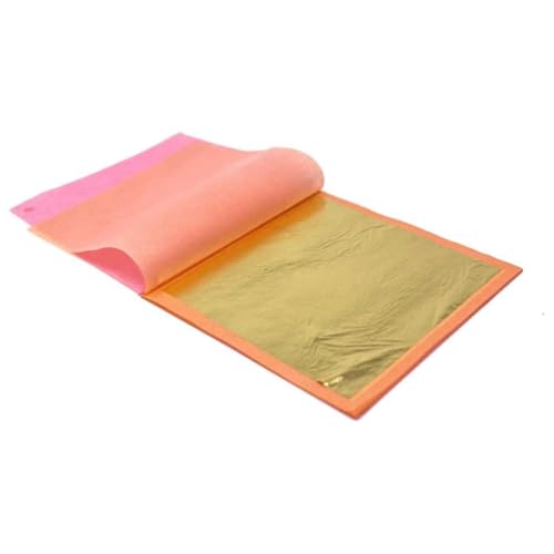 LOLIPPYY 10Stücke Essbares Goldfolienpapier Goldfolie für Tortendeko und Handwerk für Schmuck Bilderrahmen Möbelrestaurierung und Scrapbooking LOLIPPYY 10Stücke Essbares Goldfolienpapier Goldfolie für Tortendeko und Handwerk für Schmuck Bilderrahmen Möbelrestaurierung und Scrapbooking von LOLIPPYY