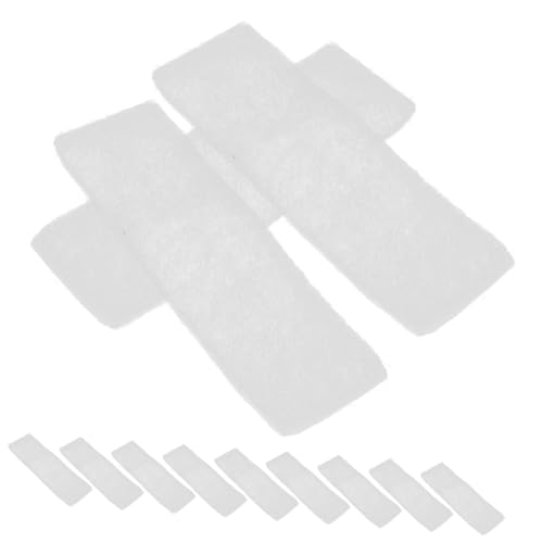LOLIPPYY 12 Stück Filterwatte für Heißluftfritteuse Baumwoll Filterpads Kompatibel mit Instant Heißluftfritteuse Plus Öl und Geruchsreduzierend Verschleißfest Einfach zu Reinigen Wechseln von LOLIPPYY