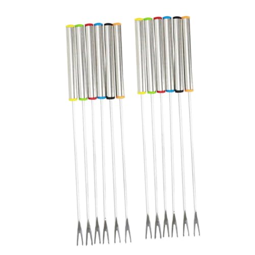 LOLIPPYY 12 Stück Teiliges Edelstahl Bunte Hitzebeständige Griffe Langlebig Spülmaschinenfest für Schokolade Käse Obst Gemüse Fleisch LOLIPPYY 12 Stück Teiliges Edelstahl Bunte Hitzebeständige Griffe Langlebig Spülmaschinenfest für Schokolade Käse Obst Gemüse Fleisch von LOLIPPYY