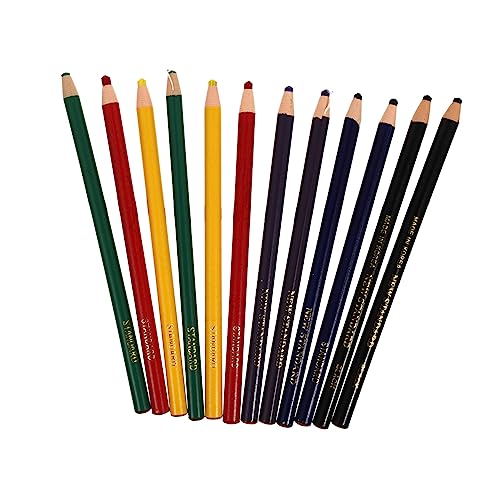 LOLIPPYY 12 Stück Teiliges Marker Stifte Robuste Marker Pens mit Starker Haftung Farbige Zeichenstifte für Professionelle Geeignet für Glas und Keramikmarkierungen Vielseitig für Handwerk von LOLIPPYY