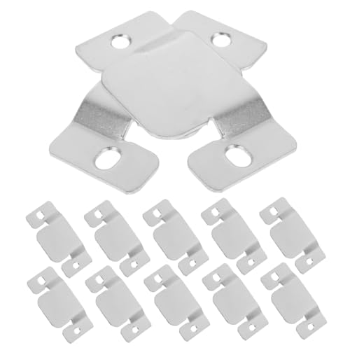 LOLIPPYY 12 Stück Teiliges Metall Sofa Verbindungsset Stabile Möbelhalter mit Schrauben Einfach zu Installierende Couch und Sesselverbinder für Sektionale Sofas Langlebige von LOLIPPYY