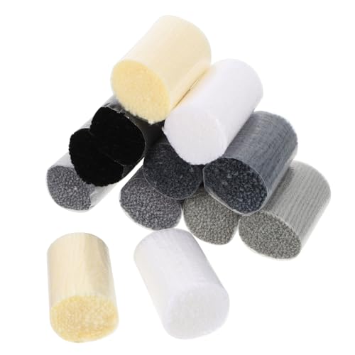 LOLIPPYY 12 Stück Teiliges Tuftinggarn aus Acryl Weiches DIY Latch Hook Garn für Teppichherstellung Häkeln und Handarbeiten Geeignet für Kissen Decken und Heimtextilien von LOLIPPYY