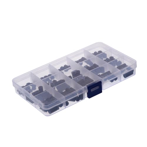 LOLIPPYY 140 Stück Teiliges Nylon Isolier unterlegscheiben Sortiment Zylinder Abstandshalter für Elektrische Verbindungen in Haushalt Auto Robust und Installieren LOLIPPYY 140 Stück Teiliges Nylon Isolier unterlegscheiben Sortiment Zylinder Abstandshalter für Elektrische Verbindungen in Haushalt Auto Robust und Installieren von LOLIPPYY