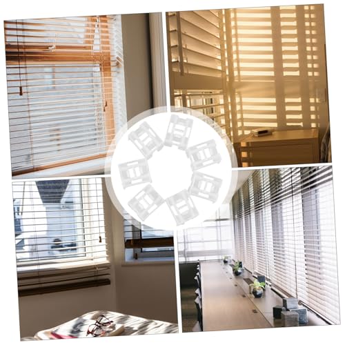 LOLIPPYY 15 Stück Teiliges Jalousien Schnurhalter Transparentes Stabiles Befestigungsset für Vertikaljalousien Einfach zu Montieren Leichter Fensterschutz Geeignet für Schalosien und LOLIPPYY 15 Stück Teiliges Jalousien Schnurhalter Transparentes Stabiles Befestigungsset für Vertikaljalousien Einfach zu Montieren Leichter Fensterschutz Geeignet für Schalosien und von LOLIPPYY