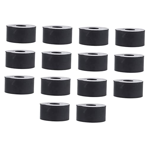 LOLIPPYY 15 Stück Teiliges Schwarze Gummischeiben Flach mit Stoßdämpfende Unterlegscheiben als Vibrationsdämpfer und Abstandshalter Verschleißfest und Langlebig für Maschinen und LOLIPPYY 15 Stück Teiliges Schwarze Gummischeiben Flach mit Stoßdämpfende Unterlegscheiben als Vibrationsdämpfer und Abstandshalter Verschleißfest und Langlebig für Maschinen und von LOLIPPYY